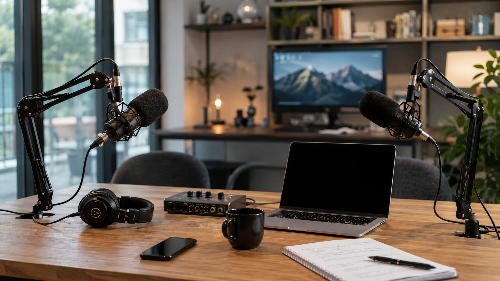 dual-podcast-interview-equipment