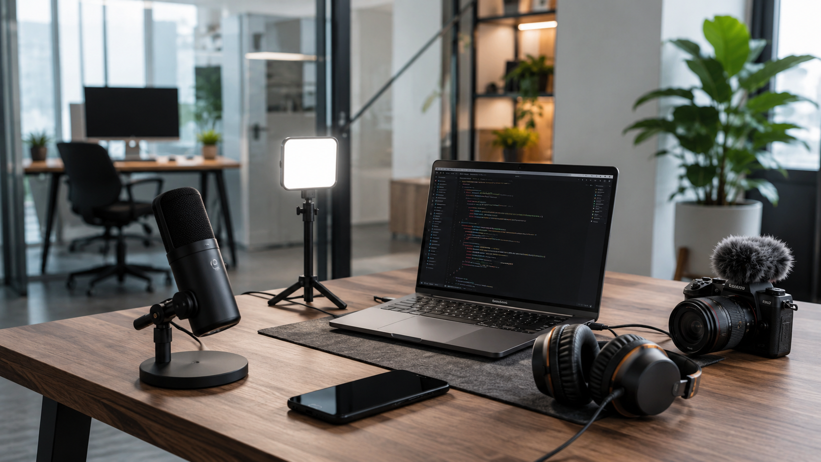professional-video-creation-workspace