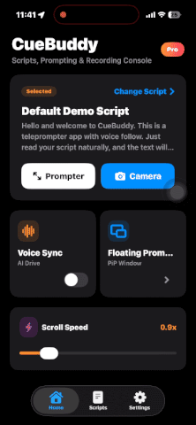 Voice Follow Enabled